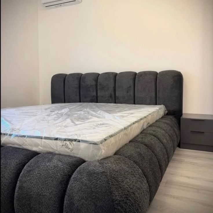 Serene Fluted Bed Frame 3 - Furniture Place Kenya