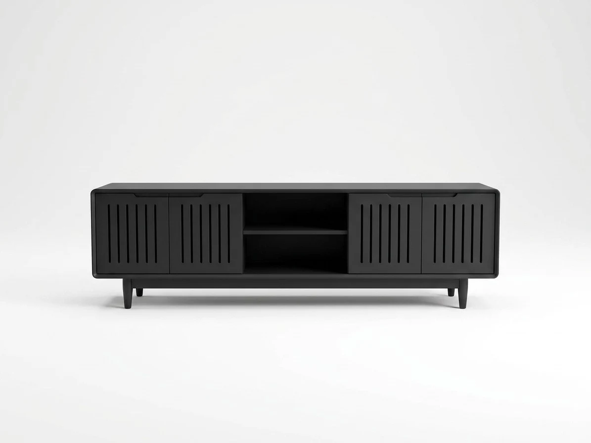 Slatted Door Tv Stand 3 - Furniture Place Kenya