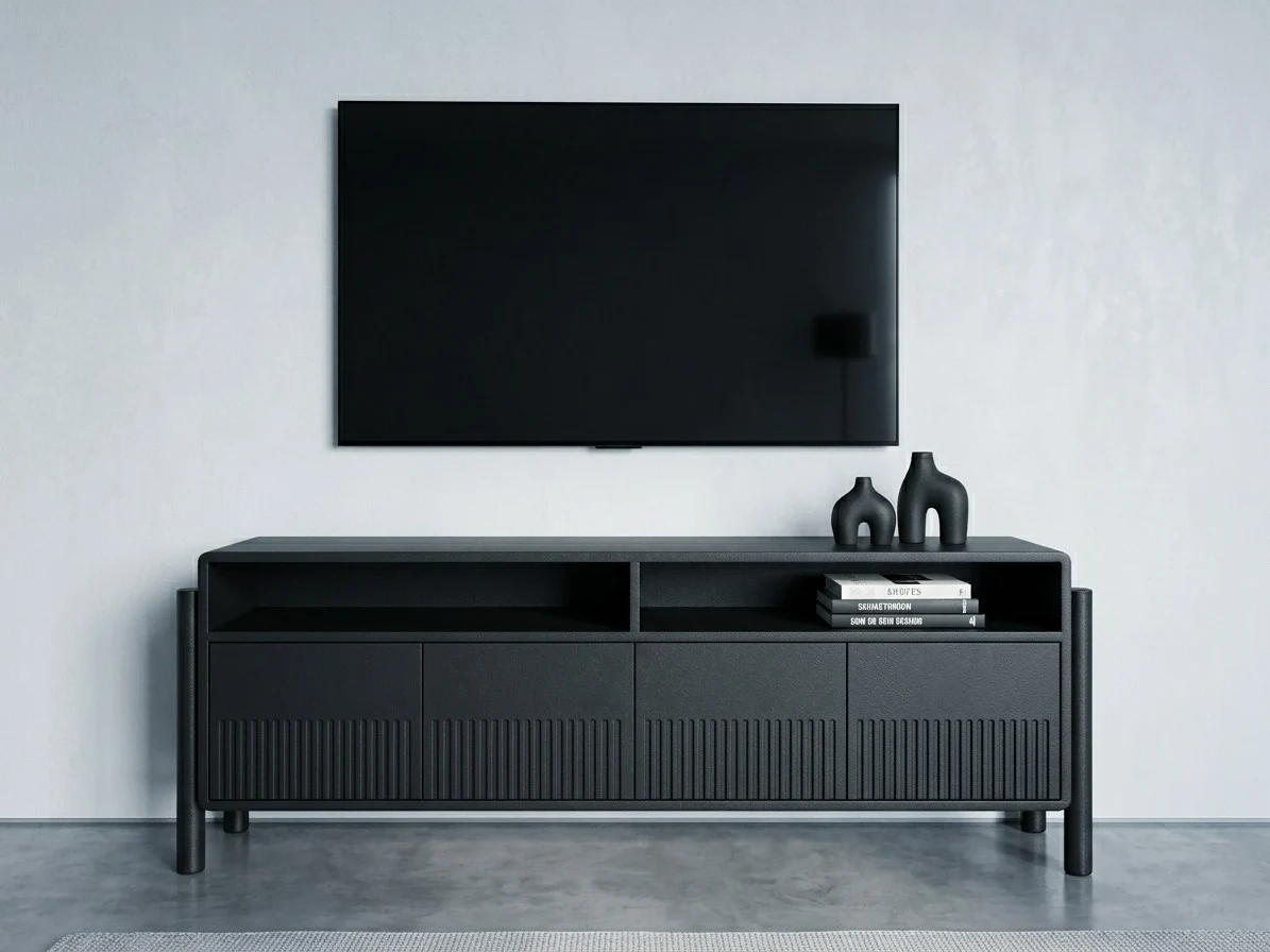 Long Foot Ridged TV Stand 2 - Furniture Place Kenya