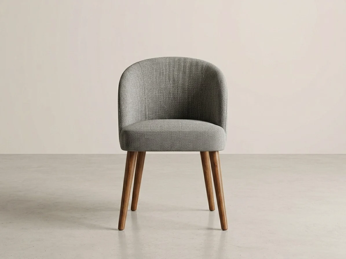 Curved Back Upholstered Dining Chair 2 - Furniture Place Kenya