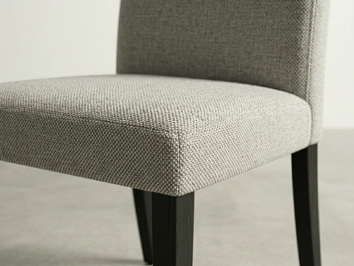 Woven Fabric Upholstered Dining Chair 3 - Furniture Place Kenya
