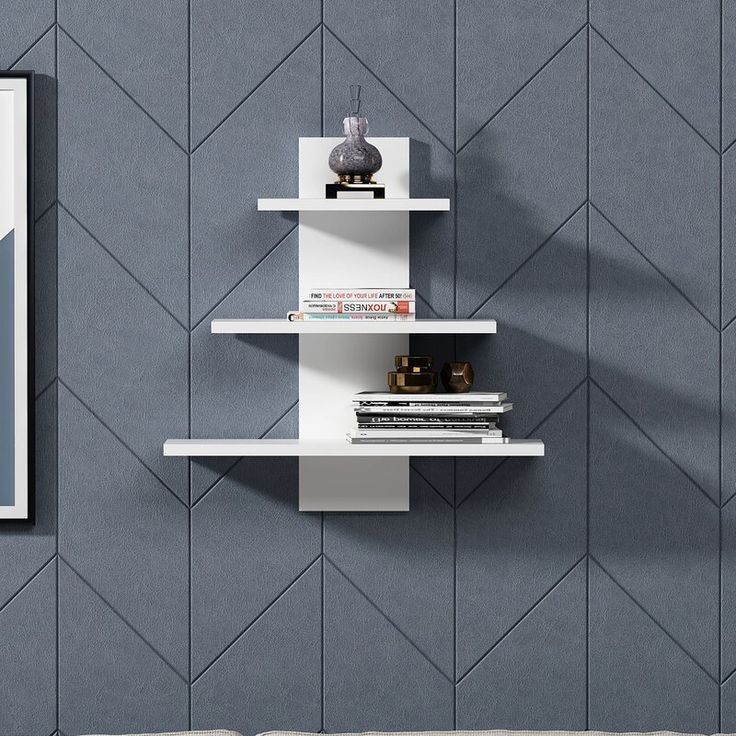 Wall mounted corner shelves 1 - Furniture Place Kenya