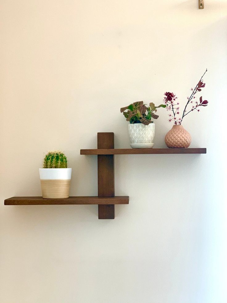 Wall mounted corner shelves 2 - Furniture Place Kenya